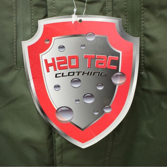 Waterproof Tactical Jacket H2O Tac Men’s L Green NWT - Picture 7 of 16